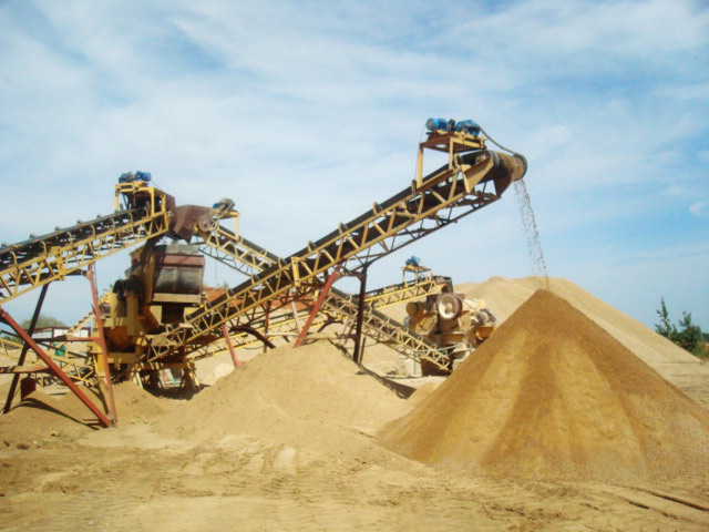 Производство строительного песка
